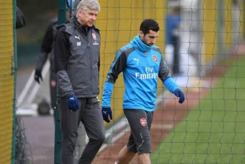 Wenger fears Mkhitaryan may miss some matches due to injury