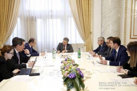 Acting PM Karapetyan introduced on works aimed at developing draft law on Public-Private Partnership