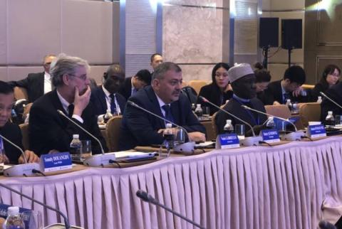 Armenia’s acting Vice Prime Minister participates in China-IMF Silk Road high-level conference 