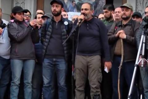На площади Свободы в Ереване начался митинг партии «Гражданский договор»