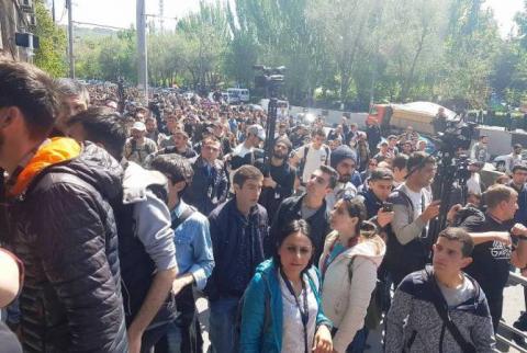 Учебный процесс в ряде ВУЗов Еревана идет в нормальном русле, в некоторых учебный процесс прерван