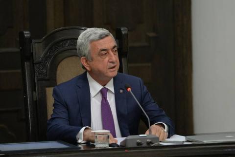 Serzh Sargsyan refuses the ownership right of the private house granted to him by Cabinet decision – Aysor.am