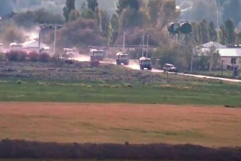 URGENT: Artsakh military releases footage showing Azerbaijani mobilization of manpower, equipment