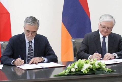 Armenia, Chile sign agreement on abolishing visa requirements for diplomatic and official passport holders
