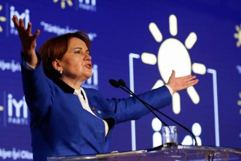 Good party’s leader Aksener officially submits application for registration of her candidacy in Turkish presidential election