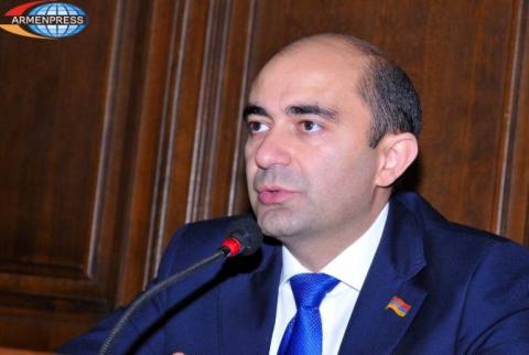 Opposition leader’s election as Prime Minister to be new era of change, says MP Marukyan 