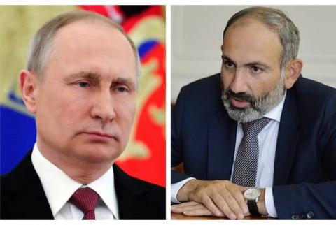 Putin, Pashinyan to discuss pressing regional security issues