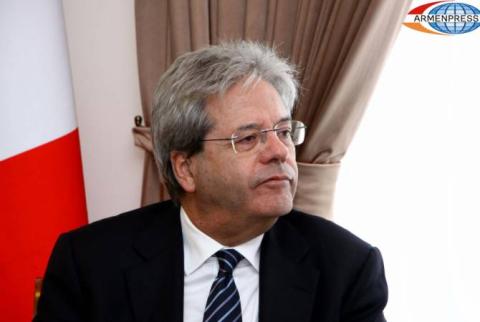 President of Italy’s Council of Ministers congratulates Armenia’s new PM