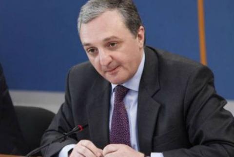 Зограб Мнацаканян назначен министром иностранных дел Республики Армения