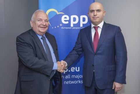 Արմեն Աշոտյանը ԵԺԿ նախագահի հետ քննարկել է ՀՀ-ԵՄ հետագա համագործակցությունը նոր համաձայնագրի շրջանակներում 