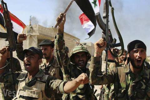 СМИ: сирийские войска освободили от террористов район Хаджр-эль-Асвад на юге Дамаска