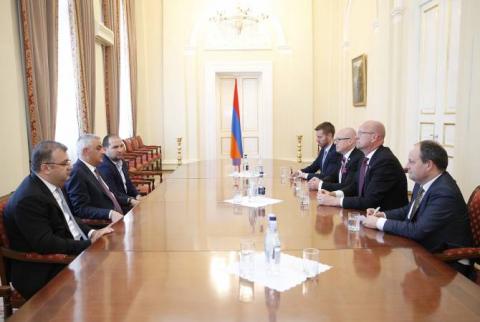 Armenian deputy PM holds meeting with Sweden’s parliamentary delegation