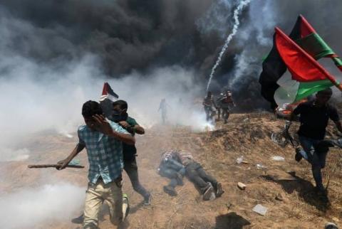 Более 100 палестинцев погибли с начала антиизраильских выступлений в Газе