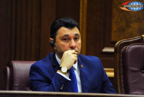 Vice Speaker Sharmazanov doesn’t see legal, political grounds for holding snap elections at the moment