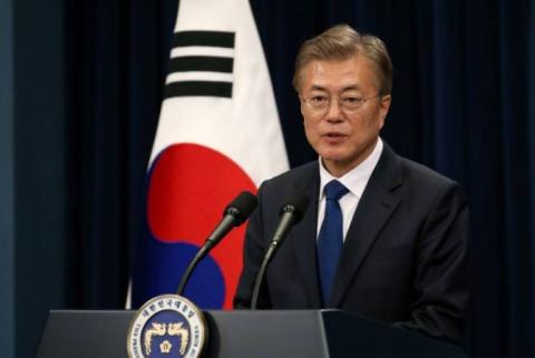 President of Korea congratulates Nikol Pashinyan