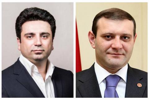 Мэр Еревана Тарон Маркарян отправил в ЦИК протокол о досрочном приостановлении мандата Алена Симоняна 