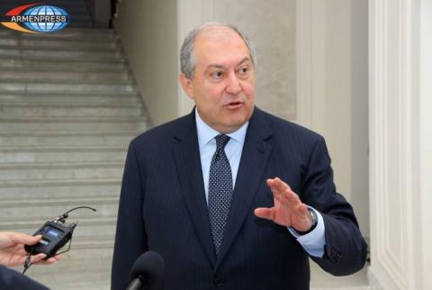 There should be no political prisoners in Armenia, says President Sarkissian