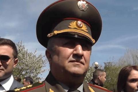 Chief Military Inspector Movses Hakobyan considers honor working in his new position