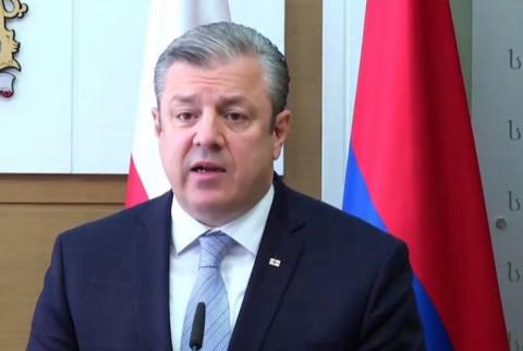 Armenia’s stability and democratic development strictly important for Georgia – PM Kvirikashvili 
