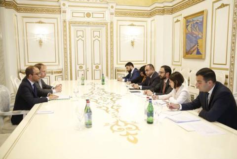 Вице-премьер Армении принял представителей Международного фонда сельскохозяйственного развития