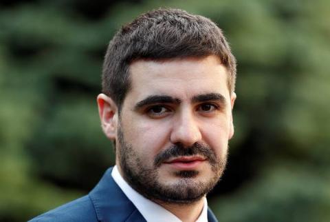 Arman Yeghoyan appointed Prime Minister’s spokesperson