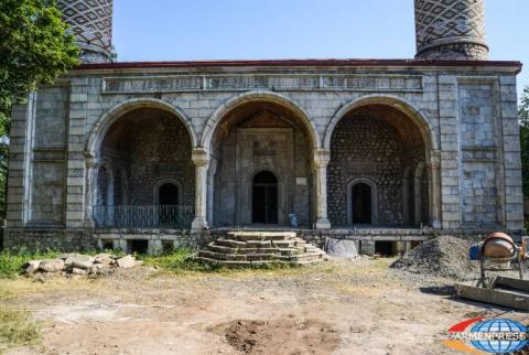 В этом году в Арцахе будут проведены археологические раскопки: продолжается реставрация мечети в Шуши