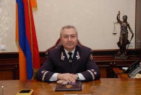 Վահրամ Շահինյանն ազատվեց ՀՔԾ պետի պաշտոնից