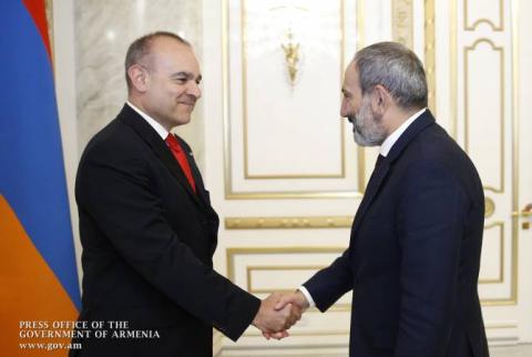 PM Pashinyan highlights constant development of Armenian-Italian relations