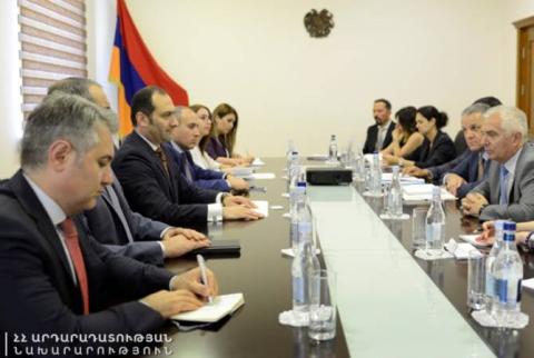 Արդարադատության նախարարն ընդունել է Եվրոպական հանձնաժողովի ներկայացուցիչ Վասիլիս Մարագոսին