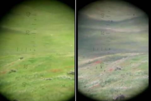 Арцрун Ованнисян опубликовал видеоматериал, свидетельствующий о полном контроле со стороны армянских ВС на отрезке Гюннота