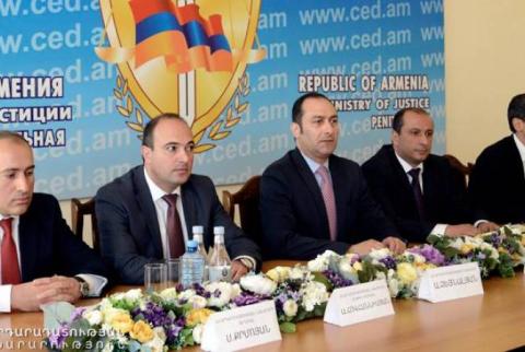 Արդարադատության նախարարը Քրեակատարողական ծառայության աշխատակազմին է ներկայացրել նորանշանակ պետին