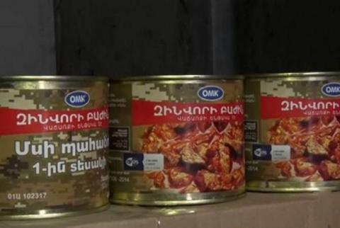 «Զինվորի բաժին» պահածոներ են հայտնաբերվել նաև Մանվել Գրիգորյանի Արցախի առանձնատանը. նոր բացահայտումներ