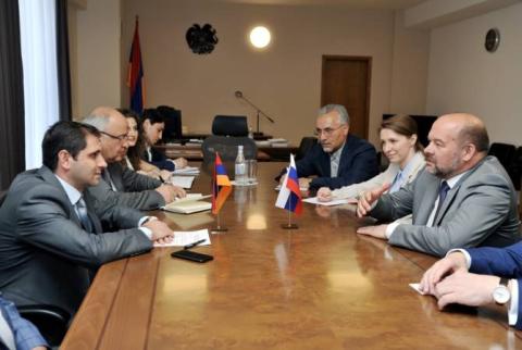 Սուրեն Պապիկյանն  Արխանգելսկի մարզի նահանգապետի հետ քննարկել է երկկողմ համագործակցության խորացմանն ուղղված  հարցեր