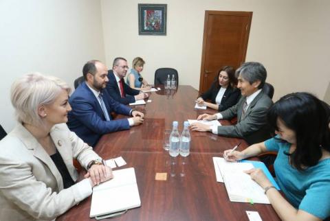 Minister Harutyunyan highlights cooperation with Japan in general education field