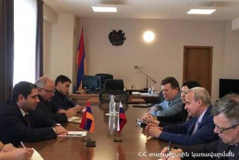 Սուրեն Պապիկյանը ՌԴ դեսպանի հետ քննարկել է երկկողմ համագործակցության խորացմանն առնչվող հարցեր