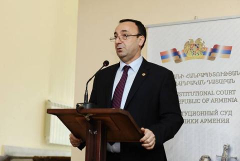 Հրայր Թովմասյանը վստահեցնում է, որ կայունացման և զարգացման երաշխիքը սահմանադրականության ապահովումն է 