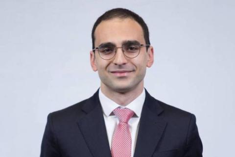 Deputy PM Avinyan to participate in seminar in London on topic of investing in Armenia