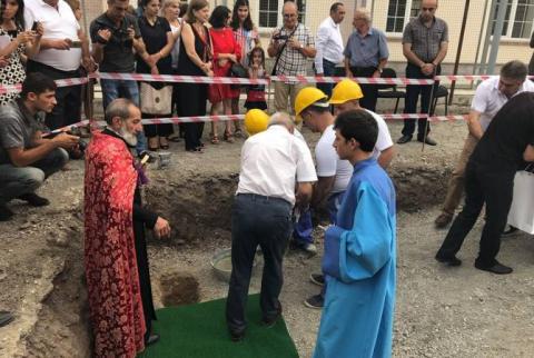 В  Гюмри строится новый концертный зал