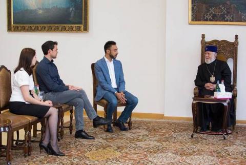 Гарегин Второй и депутат Бундестага обсудили шаги, направленные на углубление дружеских связей между обими народами