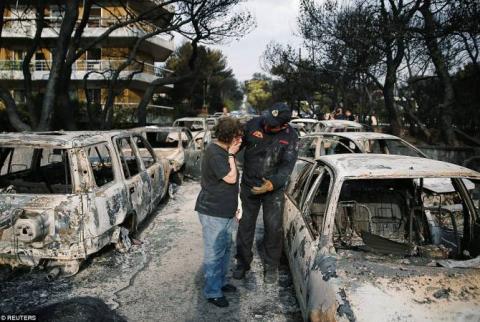 Embassy: No Armenians among victims of Greek wildfires