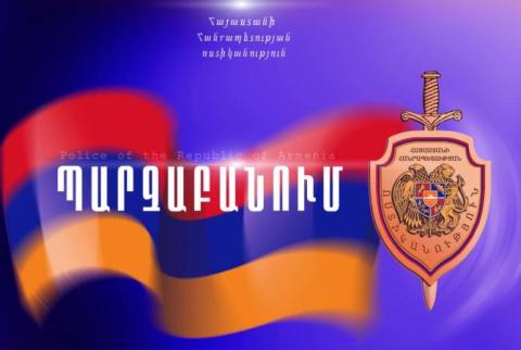 ՀՀ ոստիկանությունը պարզաբանել է ոստիկանապետի կողմից քաղաքացու ընդունելությանը վերաբերող լրատվամիջոցի հրապարակումը