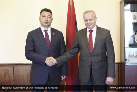 Vice Speaker of Armenian Parliament holds meeting with Russian Ambassador