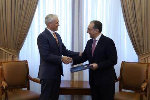 Հայաստանի ԱԳ նախարարն ընդունեց ՄԱԿ-ի բնակչության հիմնադրամի նորանշանակ մշտական ներկայացուցչին