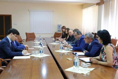 Արծվիկ Մինասյանը հանդիպում է ունեցել ՀՀ-ում ՌԴ դեսպանի հետ