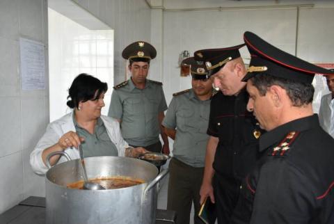 Military police carry out activities in military units