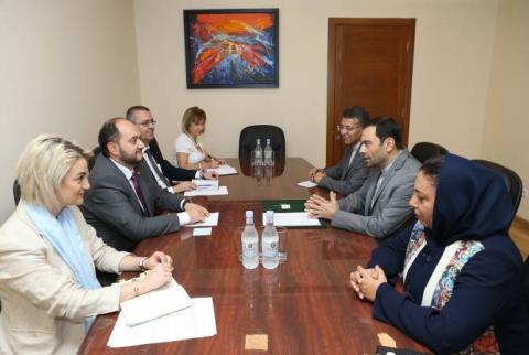Արայիկ Հարությունյանն ընդունել է Հայաստանում Իրանի դեսպանին 