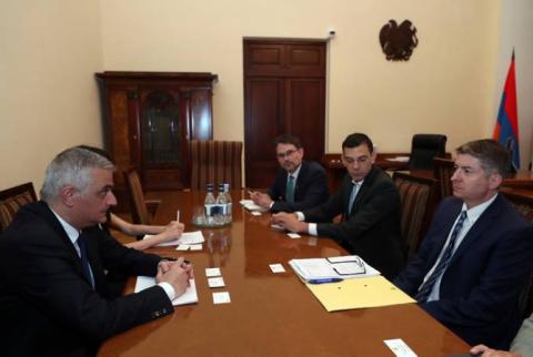 ՀՀ փոխվարչապետն ընդունել է Գերմանիայի Համագործակցության դաշնային նախարարության Կովկասի հարցերով պատասխանատուին
