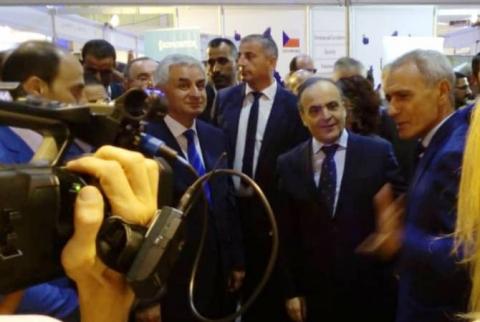 Премьер-министр Сирии посетил армянский павильон на международной выставке в Дамаске