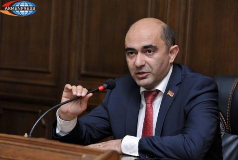 MP Edmon Marukyan expresses ‘selfless’ support to Pashinyan, dismisses rumors on ties with Republicans 