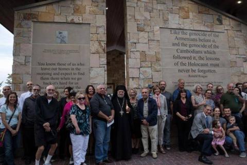 Armenian Genocide Memorial blessed in Boise, State Idaho 